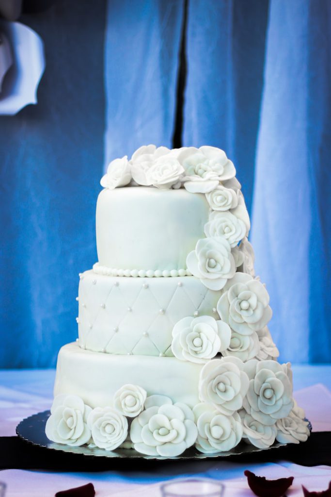 Rustic naked custom tiered cake